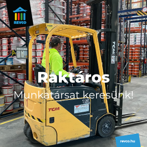 Raktáros kollégát keresünk!